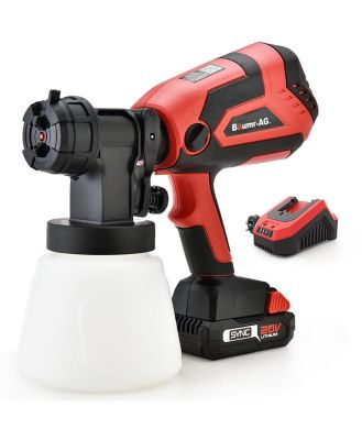 BAUMR-AG SG3 20V SYNC Cordless Paint Sprayer Gun Kit with Battery and Fast Charger