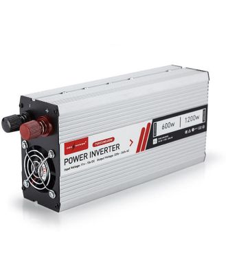 GENPOWER 600W/1200W Pure Sine Wave 12V/240V Power Inverter Car Plug Caravan Boat