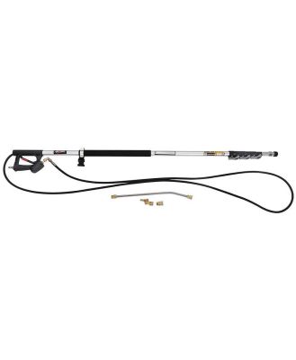 Jet-USA 4000PSI 5.5M Long Telescopic Universal Pressure Washer Cleaner Pole Wand Extension Lance