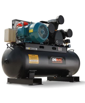 UNIMAC 115PSI 150L 7.5kW Industrial 3 Phase Electric Air Compressor