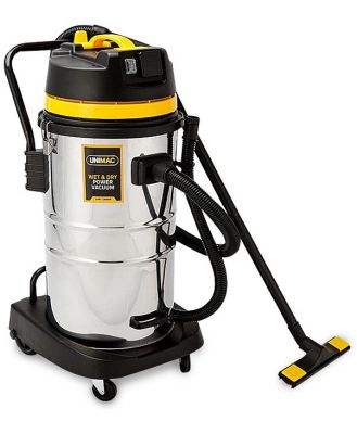 Unimac 60L 2000W Stainless Steel Wet and Dry Vacuum