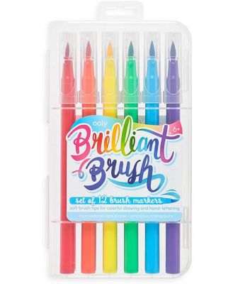 Brilliant Brush Markers