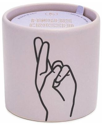 Fingers Crossed Wisteria & Willow Candle