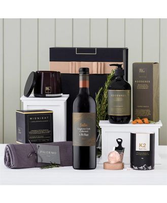 Home Essentials with Red Wine Hamper