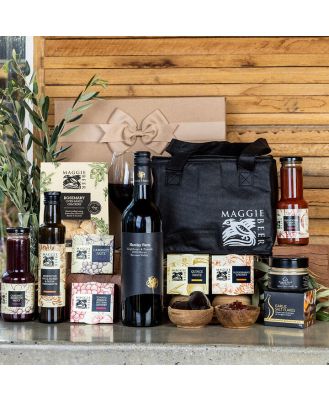 Maggie Beer's BBQ Essentials Hamper with Shiraz