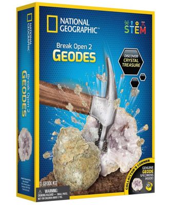 Nat Geo Break Open Geodes Set