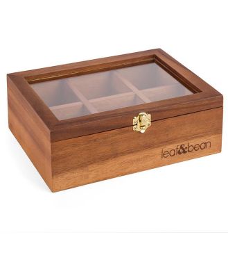 Premium Acacia Wood Tea Box