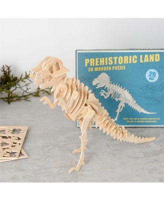 T-Rex 3D Wooden Puzzle