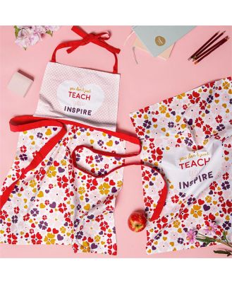 Teachers Inspire Apron & Tea Towel Gift Set