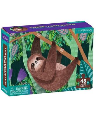 Three-Toed Sloth 48pc Mini Puzzle