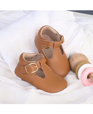 Vegan Leather Mary Jane Baby Girl Shoe