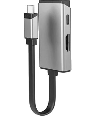 Alogic ULCHDPD-SGR Alogic MagForce DUO Charge 2-in-1 Adapter