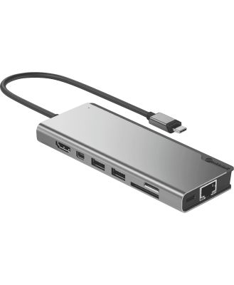 Alogic ULDPLSV2-SGR Alogic USB-C Ultra MultiPort Dock Plus Gen2