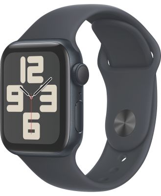 Apple MXE73ZP/A Apple Watch SE GPS 40mm Midnight Aluminium - Midnight Sport Band - S/M