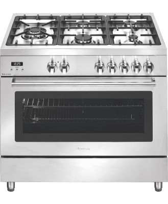 ARTUSI AFG915X ARTUSI 90Cm Dual Fuel Upright Cooker Stainless Steel