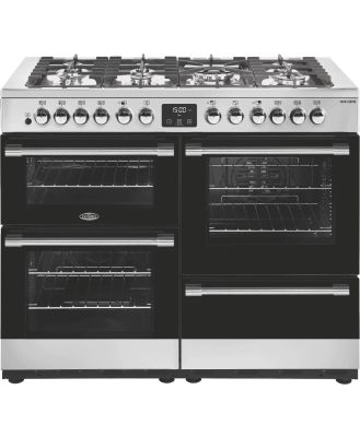 Belling BCC1100DFSS Belling 110cm Dual Fuel Upright Cooker Stainless Steel