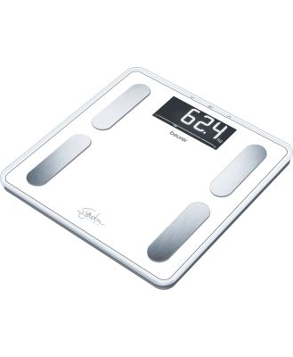 Beurer BF400W Beurer Digital Glass Body Weight Scale - White