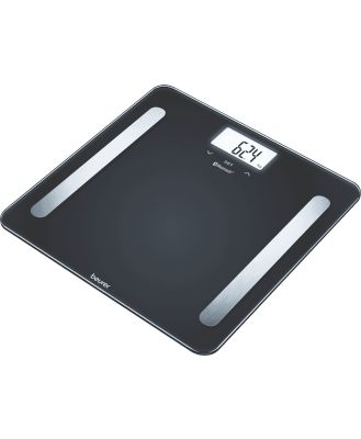 Beurer BF600B Beurer Bluetooth Glass Body Fat Scale - Black