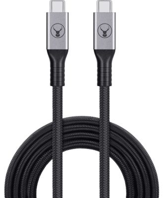 Bonelk ELK-05018-R Bonelk USB-C to USB-C Long-Life 10Gbps Transfer Cable - Black (2m)