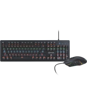 Bonelk ELK-61008-R Bonelk Gaming Full Size RGB LED Keyboard + Mouse (Black)