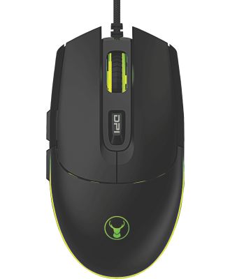 Bonelk ELK-62013-R Bonelk Gaming RGB 6D Mouse 7200 DPI USB (Black)