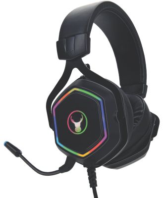 Bonelk ELK-64001-R Bonelk GH-717 Gaming RGB Headphones 3.5mm (Black)`