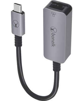 Bonelk ELK-80027-R Bonelk USB-C to Gigabit Ethernet Adapter