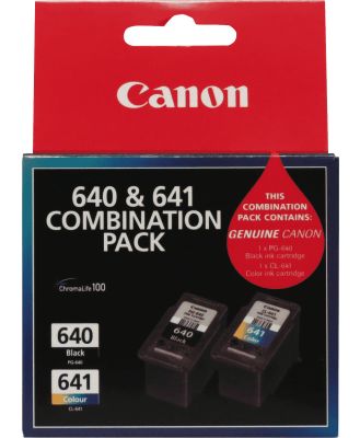 Canon PG640CL641CP Canon PG640 Black & CL641 Colour Combo Pack