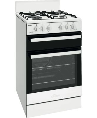 Chef CFG503WBNG Chef 54cm Gas Upright Cooker