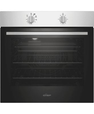 Chef CVE612SB Chef 60cm Electric Oven Stainless Steel with 10amp Plug