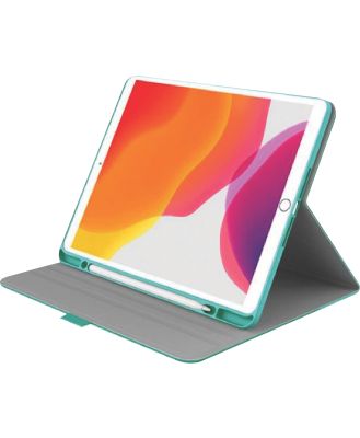 Cygnett CY3066TEKVI Cygnett iPad 10.2 TekView w/ Pencil Holder (Green) - CY3066TEKVI