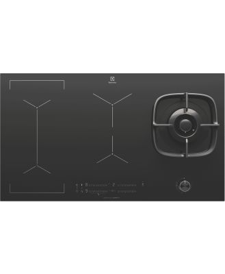Electrolux EHH957BE Electrolux 90cm Hybrid induction Cooktop