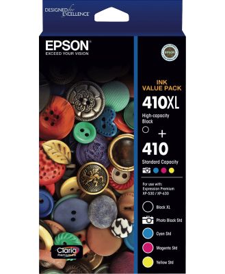 Epson T339792 Epson 410XL 5 x colour ink Value Pack