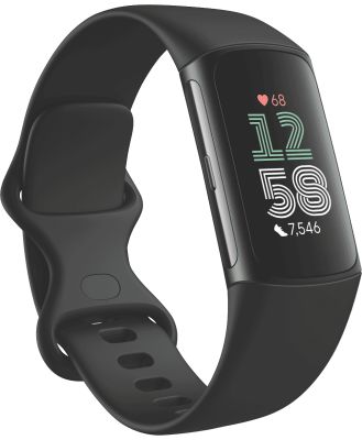 Fitbit CHARGE6-BLK(GA05183-AP) Fitbit Charge 6 - Obsidian/Black Aluminium