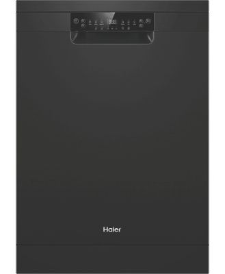 Haier HDW15F2B1 Haier Freestanding Dishwasher - Black