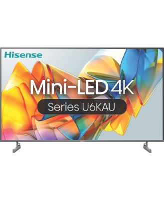 Hisense 55U6KAU Hisense 55 U6KAU 4K Mini-LED QLED Smart TV 23