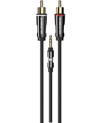 Monster MTESMINISPLIT18M Monster Mini 1-2 RCA Audio Cable (1.8M)