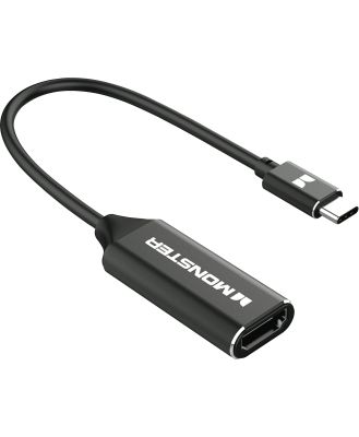 Monster MTUSBCHDADPT15CM Monster USB-C to 4K HDMI Adapter (15cm)