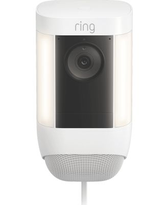 Ring B09DR88WLB Ring Spotlight Camera Pro - AC Powered (White)