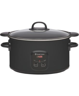 Russell Hobbs RHSC650BLK Russell Hobbs 6 Litre Searing Slow Cooker Matte Black