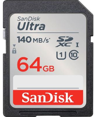 Sandisk SDSDUNB-064G-GN6IN Sandisk Ultra 64GB SDXC Memory Card