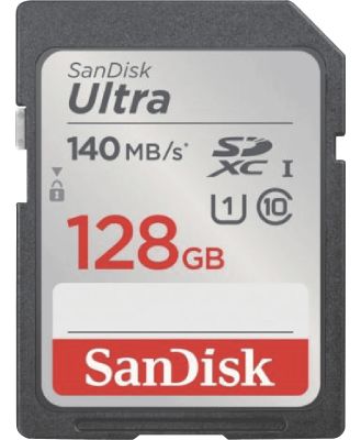 Sandisk SDSDUNB-128G-GN6IN Sandisk Ultra 128GB SDXC Memory Card