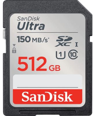 Sandisk SDSDUNC-512G-GN6IN Sandisk Ultra 512GB SDXC Memory Card