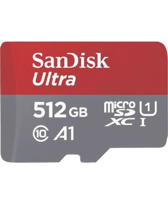 Sandisk SDSQUAC-512G-GN6MA Sandisk 512GB Ultra microSDXC+ Memory Card