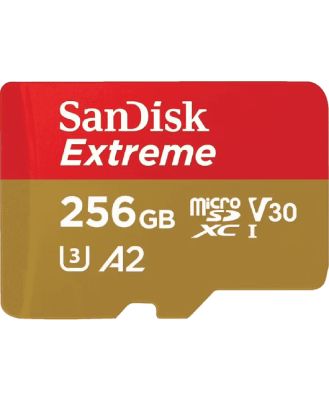 Sandisk SDSQXAV-256G-GN6MA Sandisk Extreme Micro SDXC 256GB SD Memory Card