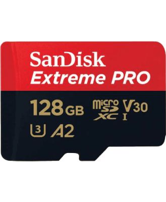Sandisk SDSQXCD-128G-GN6MA Sandisk Extreme Pro Micro SDXC 128GB SD Memory Card