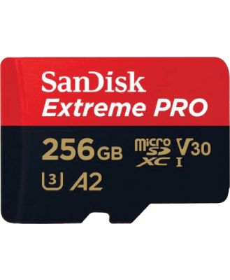 Sandisk SDSQXCD-256G-GN6MA Sandisk Extreme Pro Micro SDXC 256GB SD Memory Card