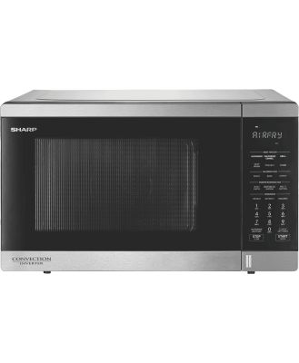 Sharp R321CAFST Sharp 32L 1100W Airfry Convection Microwave Stainless Steel