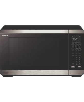 Sharp SM327FHS Sharp 32L 1200W Flatbed Microwave Stainless Steel