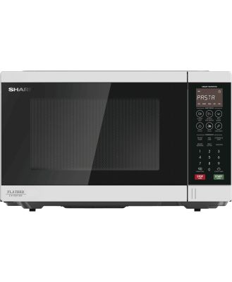 Sharp SM327FHW Sharp 32L 1200W Flatbed Microwave White